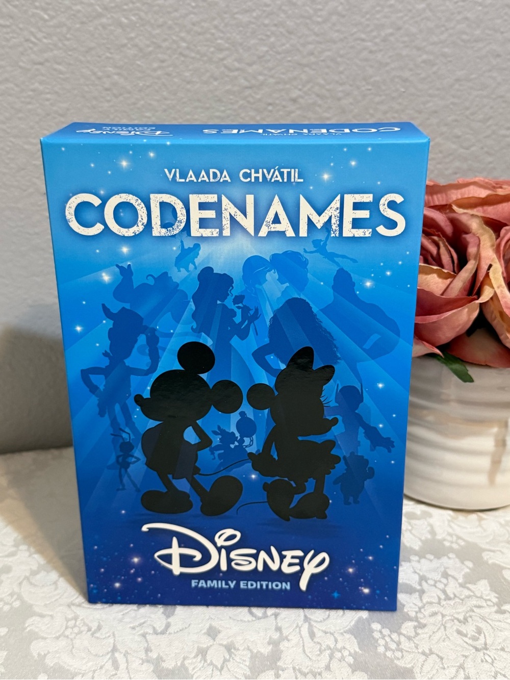 Disney Codenames Family Edition Board Game Kids Adults Guessing